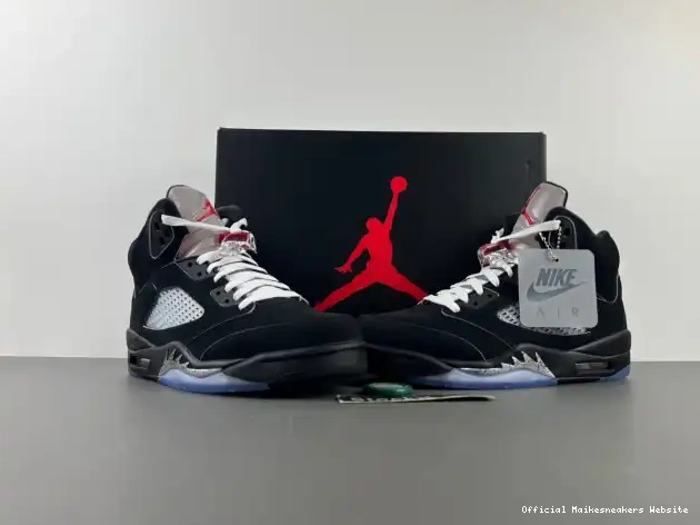 Official Maikesneakers Air Metallic HF3975-001 5 Reimagined Jordan Black 0421